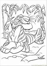 Coloring Jungle Pages Scene Popular sketch template