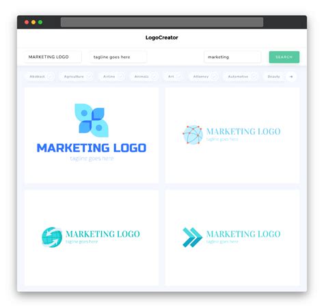 marketing logo design create   marketing logos