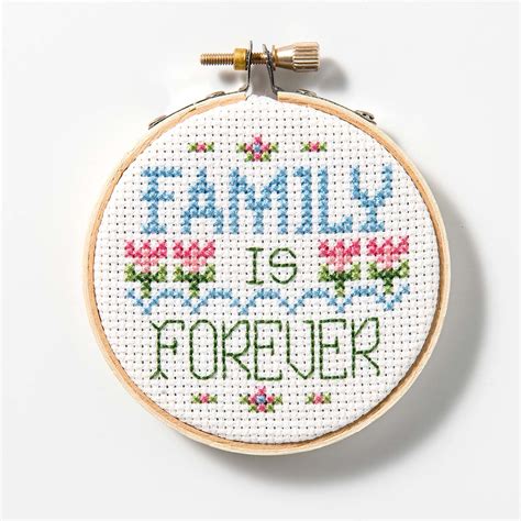 counted cross stitch pattern family   project plaid