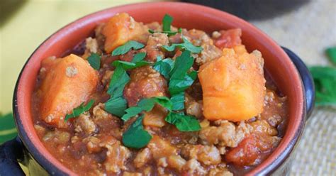 slow cooker turkey and sweet potato chili recipe