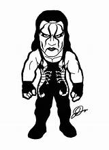 Sting Wwe Coloring Pages Seth Rollins Wcw Wrestler Deviantart Wrestling Wrestlers Raw Drawings Fan Chibi Perm Woods Everything Thread Choose sketch template