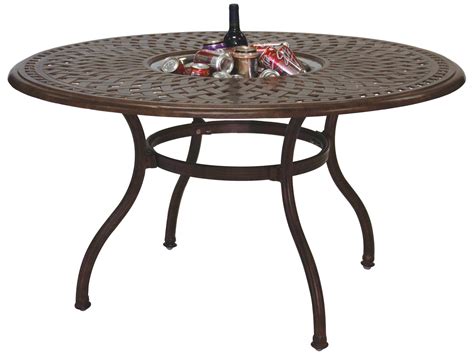 darlee outdoor living series  cast aluminum   dining table