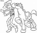 Cowboy Coloring Characters Printable sketch template
