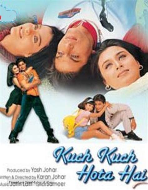 Kuch Kuch Hota Hai 1998 Indian Movie Poster