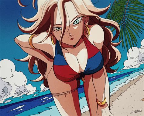 Rule 34 1girls Android 21 Android 21 Human Beach Bent Over Big