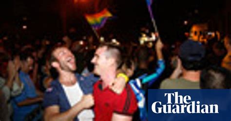 gay marriage legalised in new york us news the guardian