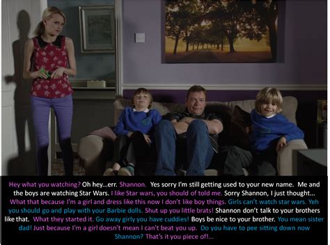 hollyoaks tg captions little brothers