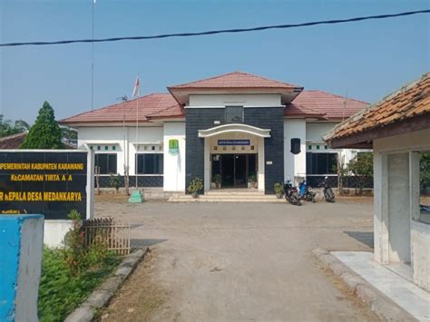 foto kantor desa medankarya kecamatan tirtajaya kabupaten karawang