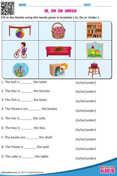 preposition worksheets preposition worksheets