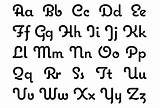Fancy Letter Stencils Printable Alphabet Templates Font Printablee sketch template