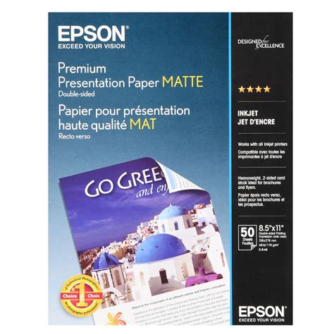 epson premium  paper matte double sided