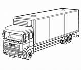 Coloring Truck Pages Semi Printable Dibujo Trucks Kids Procoloring Printables Cool Colouring Sheets Drawing Carts Doody Chucky Howdy Rigs Rolling sketch template