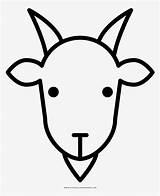 Goat Icon Coloring Pentagram Animal Face Pngkey Mammal Ram Iconfinder License Select sketch template