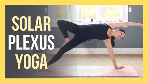 solar plexus chakra flow  min manipura yoga  power yoga