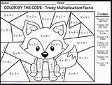 Multiplication Grade 4th Coloring Color Pages Math Printable Number Search Google sketch template