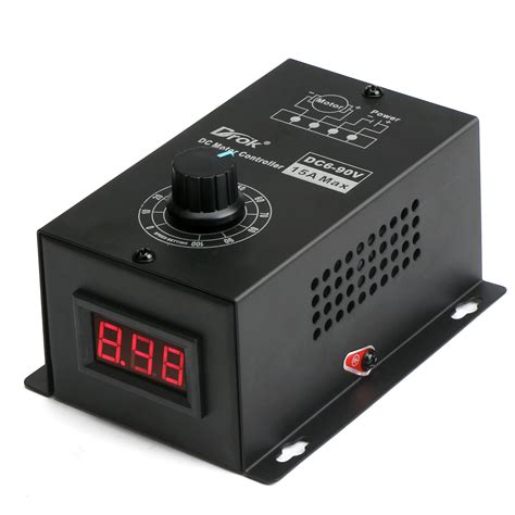 dc motor speed regulator adjustable dcvv         khz digtal display