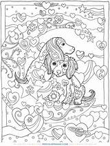 Coloring Pages Dog Printable Book Dogs Cute Puppy Dazzling Doverpublications Dover Publications Colouring Algebra Print Sheets Adult Welcome Sarnat Marjorie sketch template