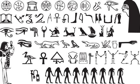 Egypt Symbols Acientegypt Africa Ancient Antique