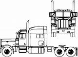 Peterbilt Vector Sketch 379 Truck Trucks Blueprints Paintingvalley Gt Sketches Getdrawings sketch template