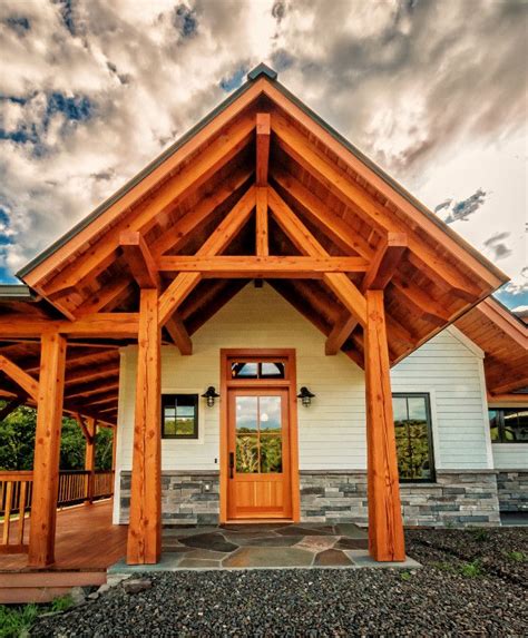 images  timber frame cabin project  pinterest breaking