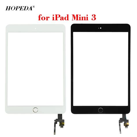 pcs   apple ipad mini  touch screen digitizer assembly  home button complete