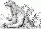 Godzilla Coloringhome Paulhanley Adora Rodan Monsters Ghidorah Nietos Azcoloring Coloringfolder sketch template