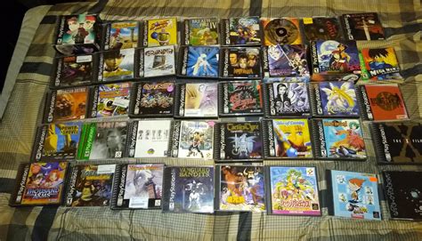 started collecting ps games      collection  farare