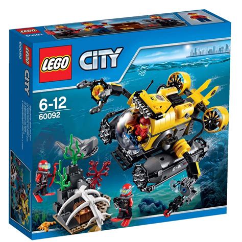 lego city deep sea submarine   building toy set lego complete sets packs