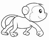 Monkeys Monkey Coloriages Justcolor Jumping Singe Singes sketch template