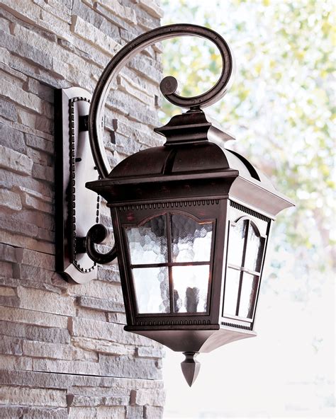 traditional outdoor lights adding  touch  class   property