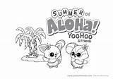Yoohoo Friends Coloring Pages Colouring Popular Coloringhome sketch template