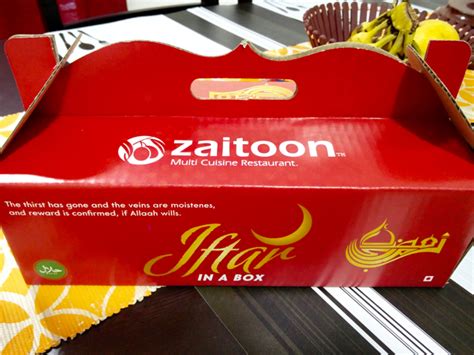 zaitoons iftar box chennai foody
