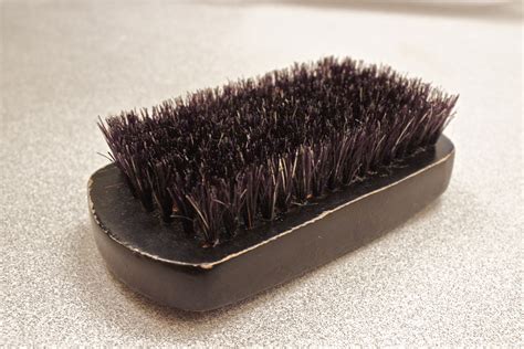 clean  boar bristle hairbrush hair brush boar bristle brush
