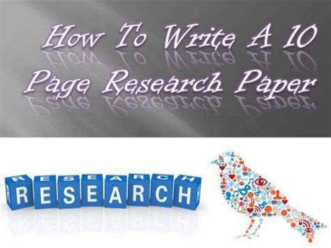 write   page research paper