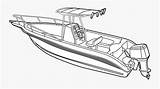 Boat Coloring Speed Drawing Line Yacht Boats Fishing Pages Motor Ship Bass Kids Drawn Console Center Ships Cruise Printable Draw sketch template