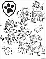 Paw Patrol Coloring Para Pages Colorir Canina Imprimir Patrulha Pintar Kids Escolha Pasta Desenhos Desenho Infantis sketch template