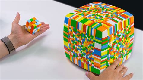 largest    difficult rubiks cube   world xx