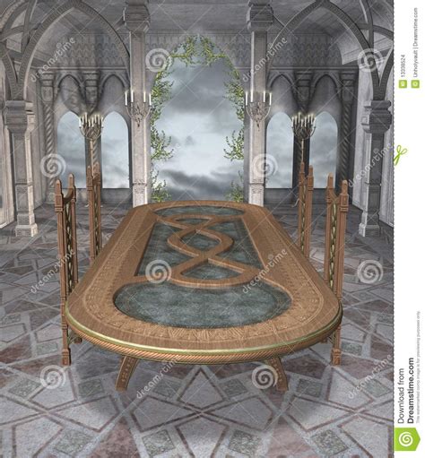 Fantasy Dining Room Stock Images Image 13338524