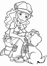 Holly Hobbie Coloring Pages Books Last sketch template