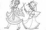 Navratri Coloring Pages Festival Kids Family Printable Dussehra Garba Holiday Dance Colouring Drawing Holidays Internet Guide Crafts Tumblr sketch template