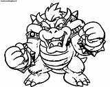 Bowser Coloring Pages Dry Mario Super Baby Paper Colouring Color Print Drawing Printable Kids Getcolorings Getdrawings Castle Jr Koopas King sketch template