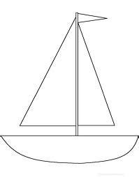 sailboat template google search ocean theme classroom simple stem