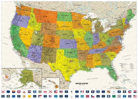 big map   united states  capitals printable map large