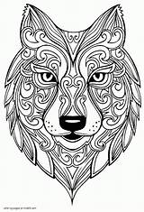 Coloring Animal Pages Adults Printable Adult Print Animals Colouring Sheets Popular sketch template