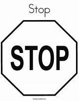 Stop Coloring Sign Usa Built California sketch template