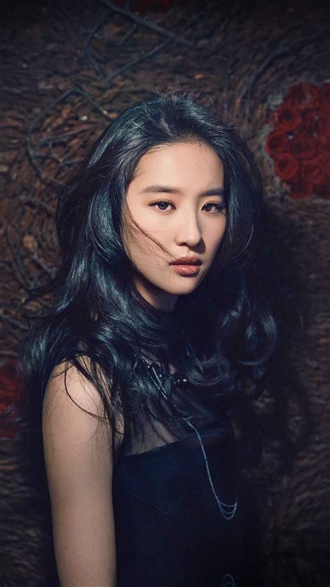 hf82 girl liu yifei china film actress model singer dark
