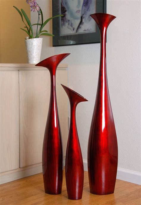 Large Modern Vases Tall Flower Vases Set Of 3 Vasos Decoracao