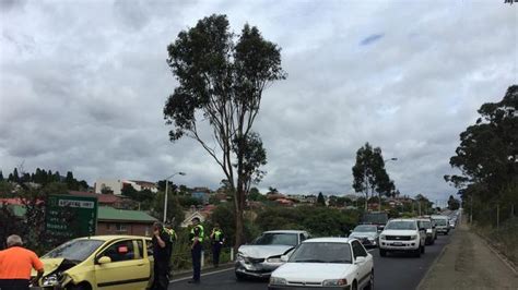 Four Vehicle Crash Causes Congestion On Brooker Highway Coming Into Hobart