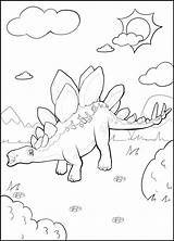 Stegosaurus Upjers Lineart Coloring Primeval Dinosaur Deiner Lass Ausmalbildern Lauf sketch template
