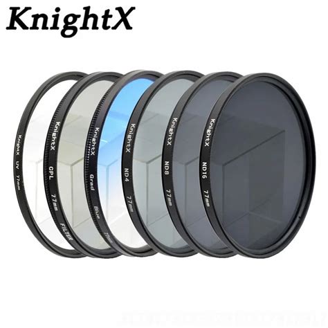 knightx uv star star  camera lens filter  sony canon nikon obiektyw  nikona  case